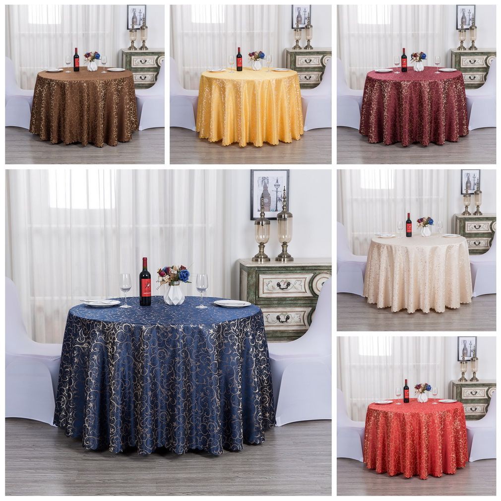Bigood Round Table Runners Tablelcoth, Round Table Birthday Decoration Ideas
