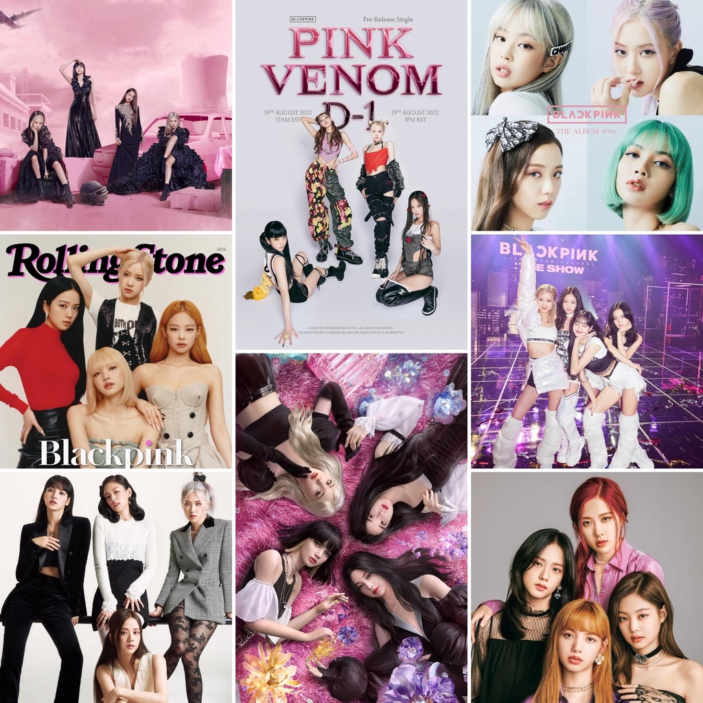 BlackPink Kpop Members Poster A4 Size | Shopee Philippines