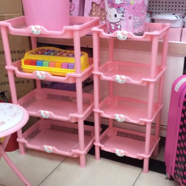 Hello kitty rack 4layer | Shopee Philippines