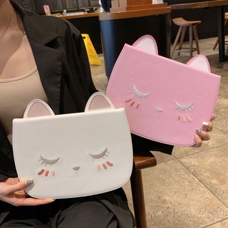i-Pad Air 4rd Gen 2020 10.9 8th 7th 6th 5th Generation Case For i-Pad 2017/2018 Pro 9.7 10.5 11 AIR4321 Mini 12345 Exclusive fashion brand embroidered cat leather case