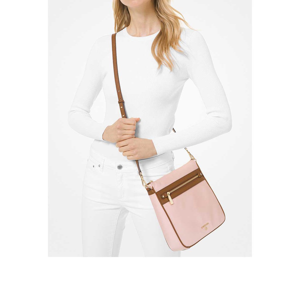 BNEW MICHAEL Michael Kors Jet Set Charm Large North South Crossbody Bag,  Light Pink | Shopee Philippines