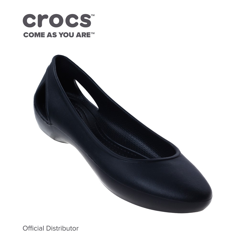 women's crocs laura flat