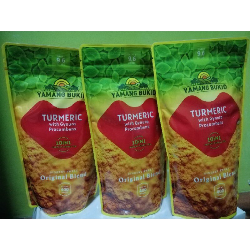 Yamang Bukid Turmeric tea (400g x 3) exp. July 7 2022 Shopee Philippines