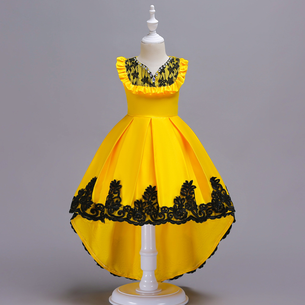 yellow dress for 3 year old