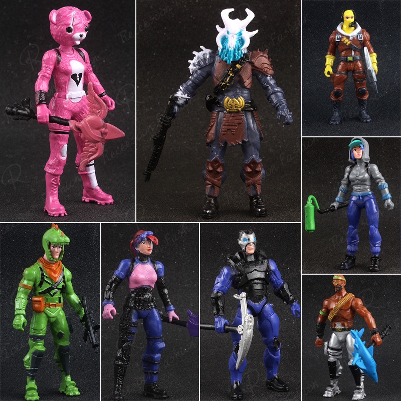 8pcs Fortnite Action Figures Toys Hot Game Character Collection Model Kids Gifts Shopee Philippines