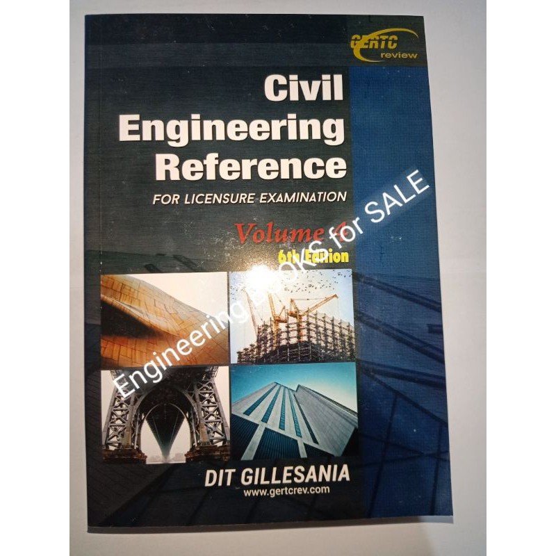 Civil Engineering Reference Vol 4 By Gillesania Shopee Philippines