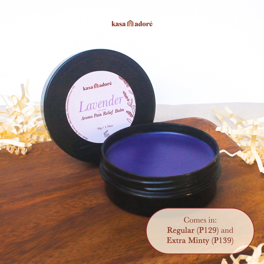 Kasa Adore Aromatherapy Balms Lavender 50g Shopee Philippines 9121