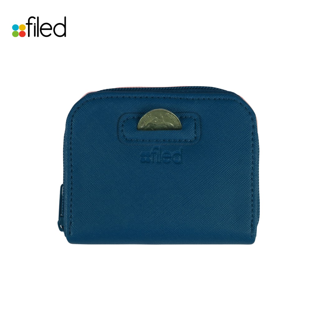 navy blue coin purse