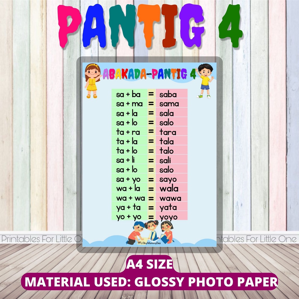 Wholesale Abakada Educational Laminated Chart A Unang Hakbang Sa Images And Photos Finder