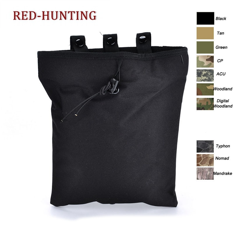 New Hunting Pouch Molle System AR15 M4 Tactical Molle Dump Magazine ...