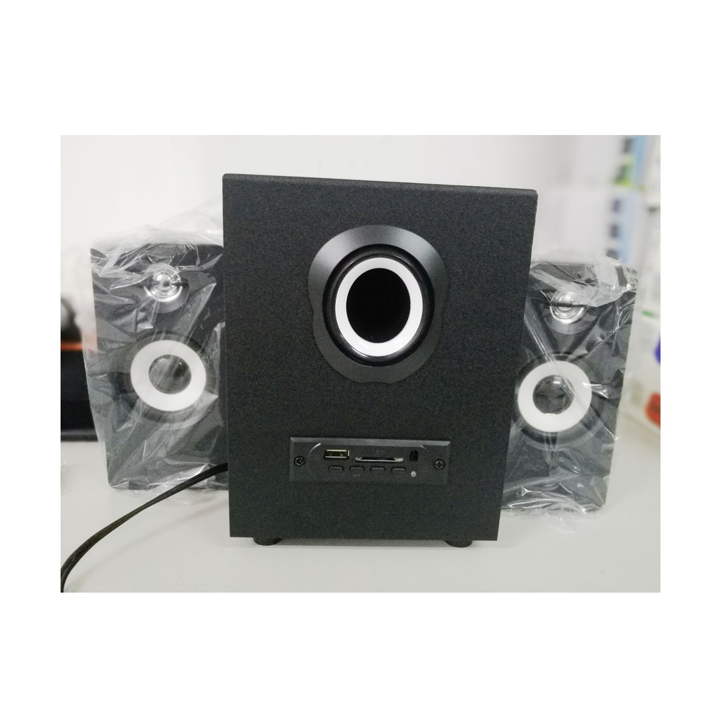 2.1 speakers with bluetooth and fm