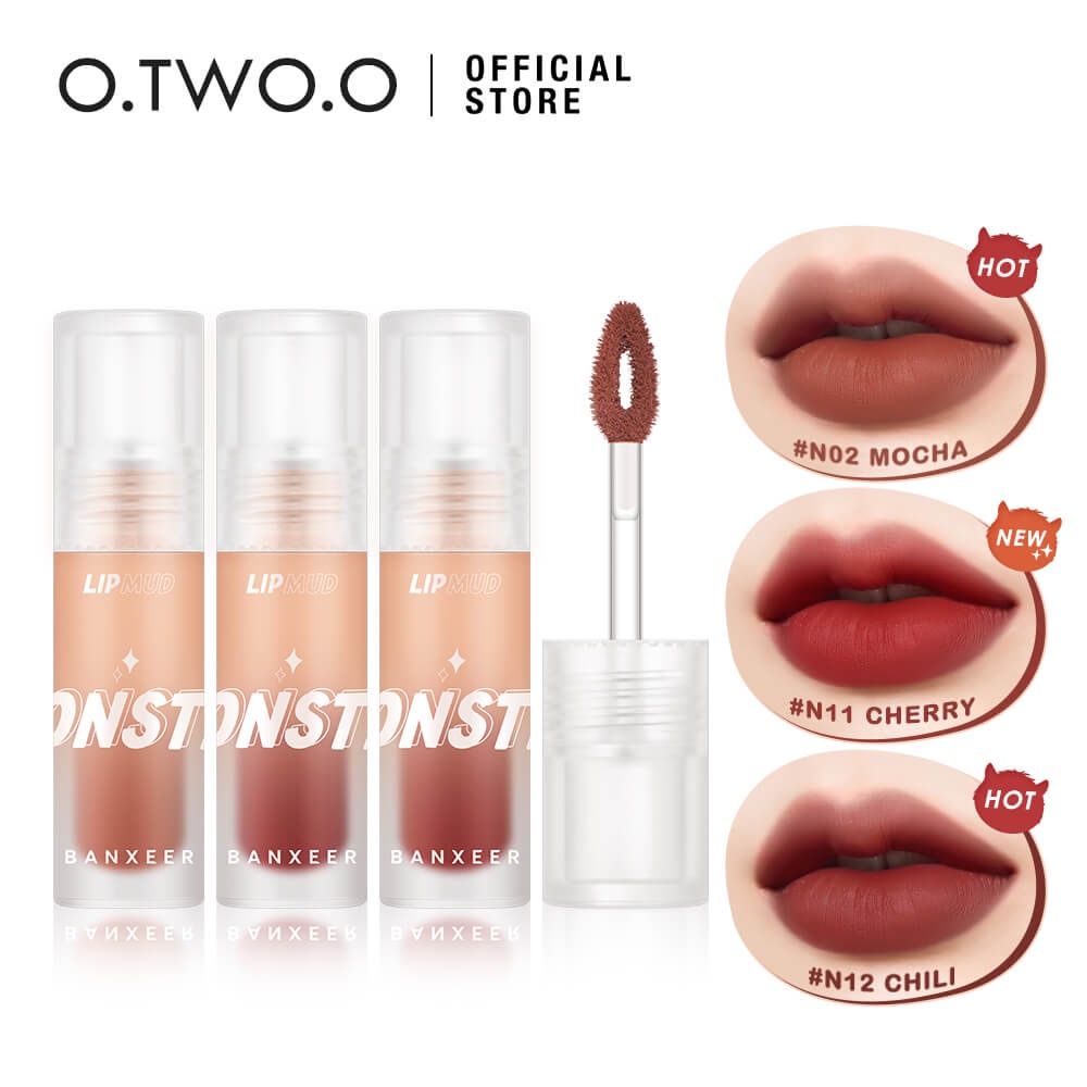 O.TWO.O matte lipstick waterproof long lasting Lip Clay High Pigmented ...