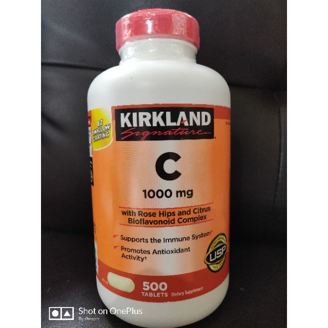 Vitamin C Kirkland Vitamin C 1000mg 500pc 24 Expiry Shopee Philippines