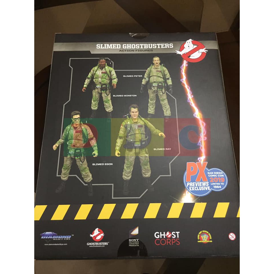 sdcc 2019 ghostbusters action figure box set