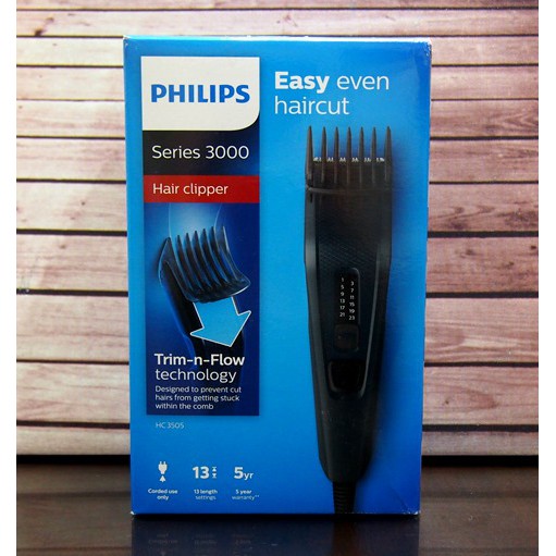 philips hair trimmer series 3000