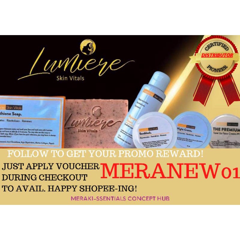 Lumière Skin Vitals Rejuvenating Set & Individual Products 100% ...