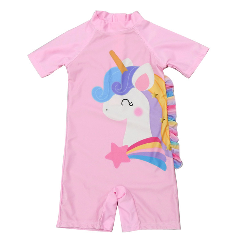 baby unicorn bathing suit