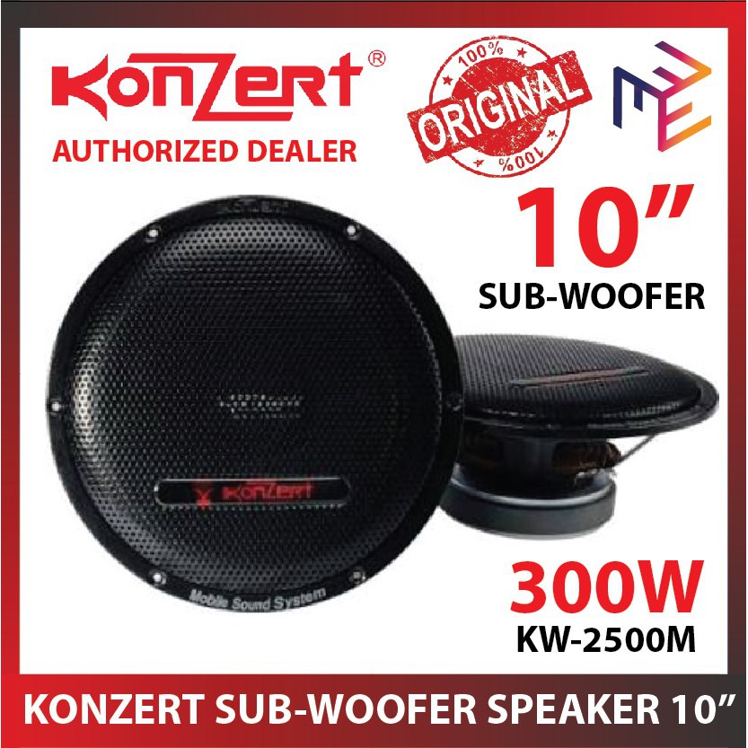 konzert speaker 300 watts