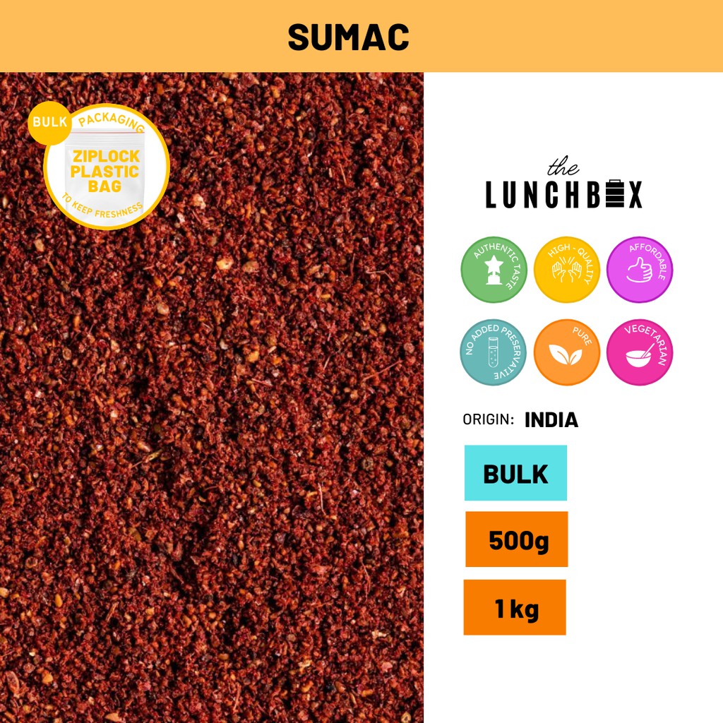 Sumac spice powder Bulk 500g 1kg (Authentic Herbs & Spices