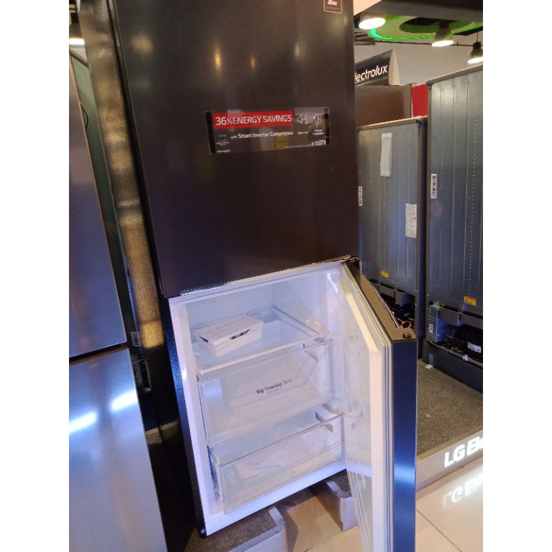 Lg 11 8 Cuft Bottom Freezer Inverter Refrigerator Shopee Philippines