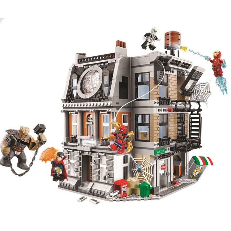 lego infinity war sanctum sanctorum showdown