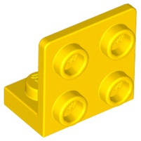 Bright Grey x12 99207 Lego Bracket Plate 1x2 to 2x2 Inverted 