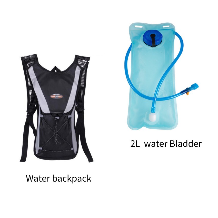 2L Water Bladder Backpack Hydration System Camel Bak Pack Bag Riding Camping/Cycling Backpack