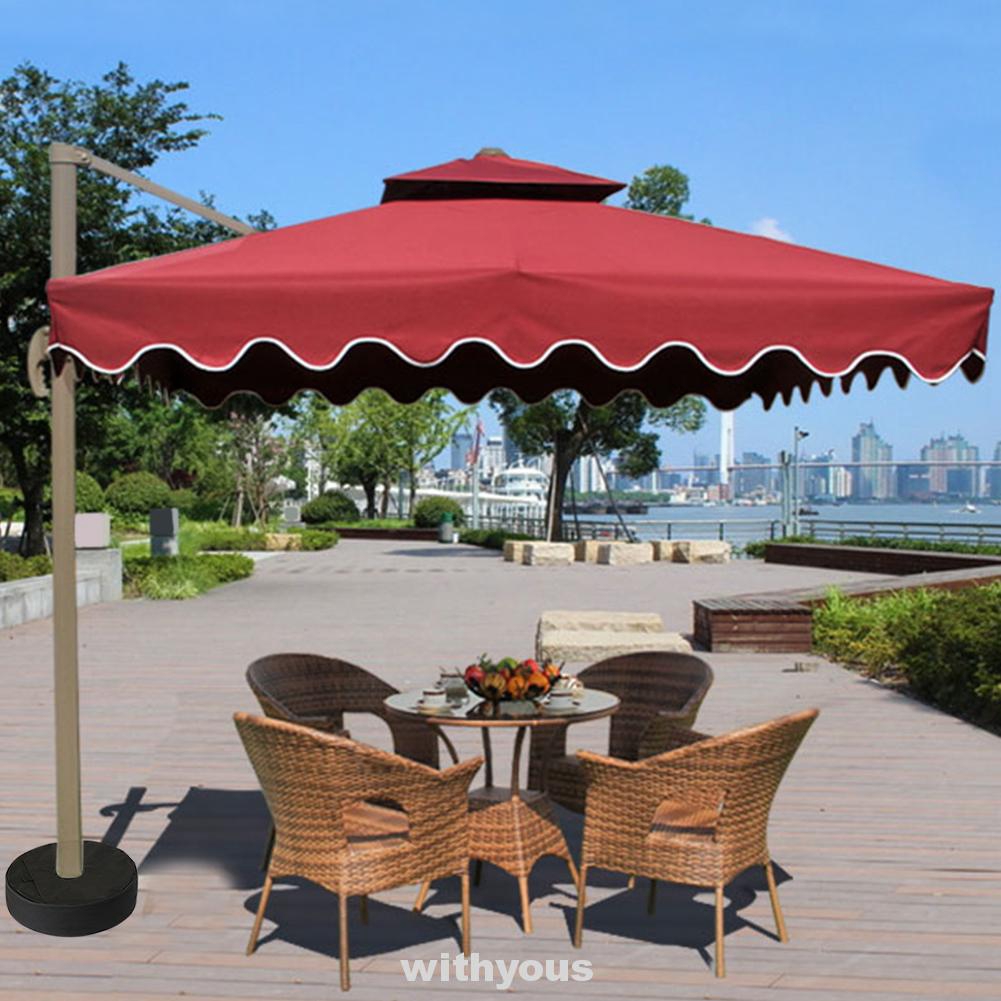 Courtyard Patio Cross Heavy Duty Home Garden Parasol Sand Filling Umbrella Base Shopee Philippines