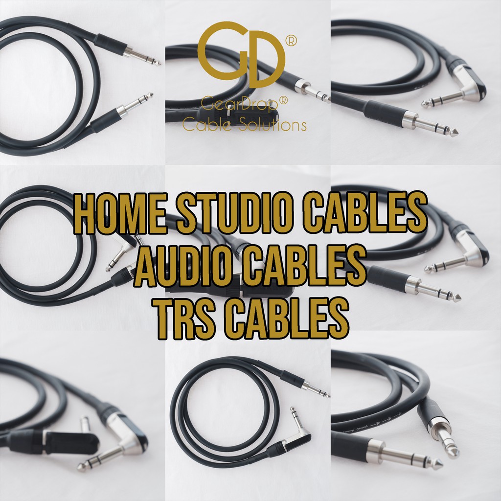 TRS cables/Audio cables/Home studio cablesGEARDROP Shopee Philippines