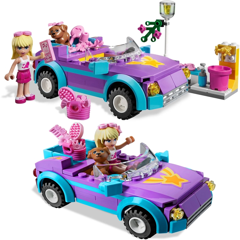 lego friends stephanie's cool convertible