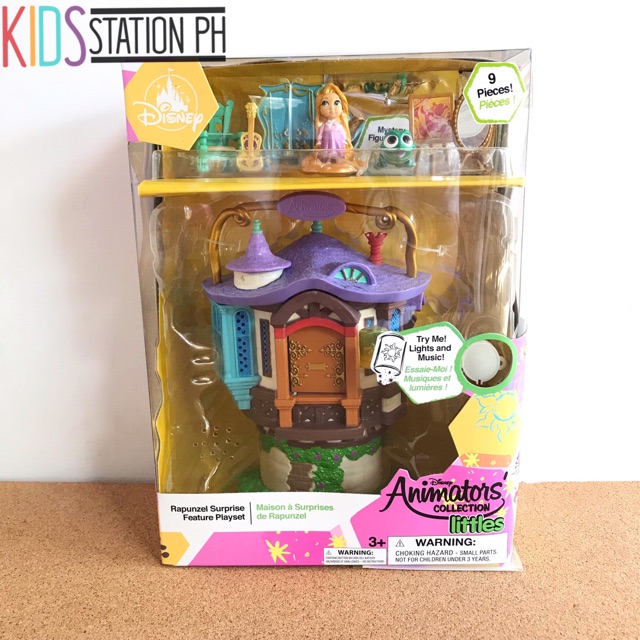 rapunzel micro playset