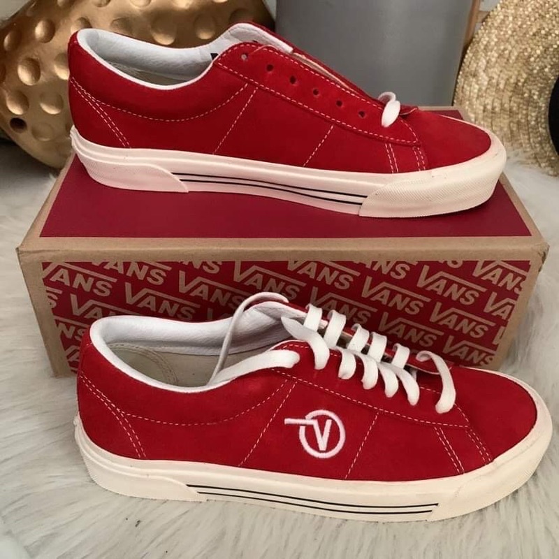 vans sid dx red