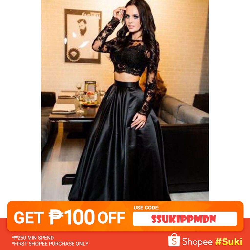 shopee prom dress