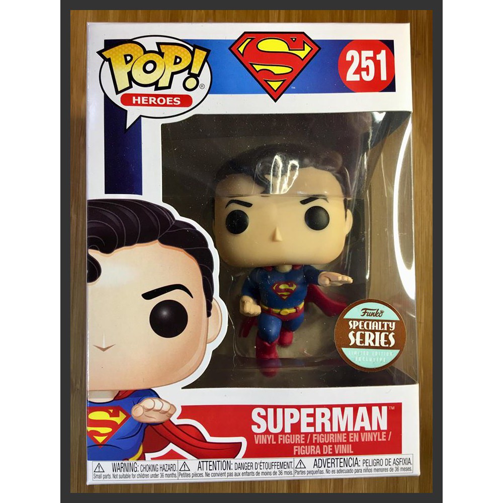 superman specialty series funko pop