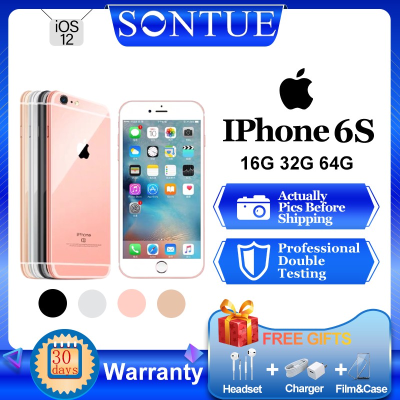 Apple Iphone 6s 16gb 32gb 64gb 100 Original Used Shopee Philippines