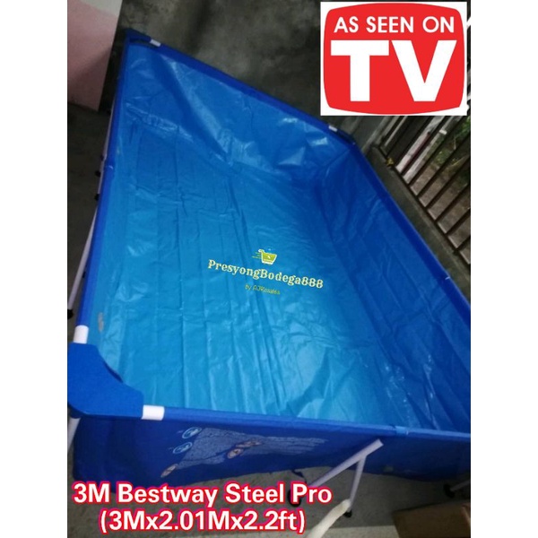 Bestway Steel Pro Pool 3 Meters With Freebies Shopee Philippines