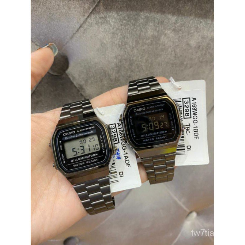 100% ORIGINAL CASIO UNISEX DIGITAL A168W SERIES A168 / A168WGG-1A ...