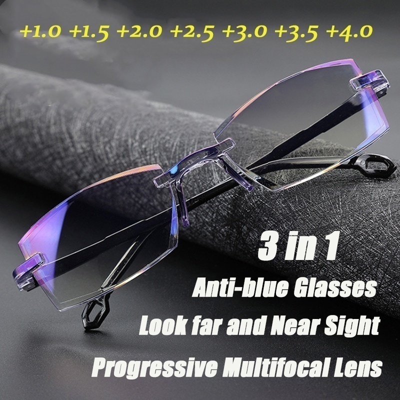 Classic Reading Glass Square Glasses Anti Radiation Eyeglasses for