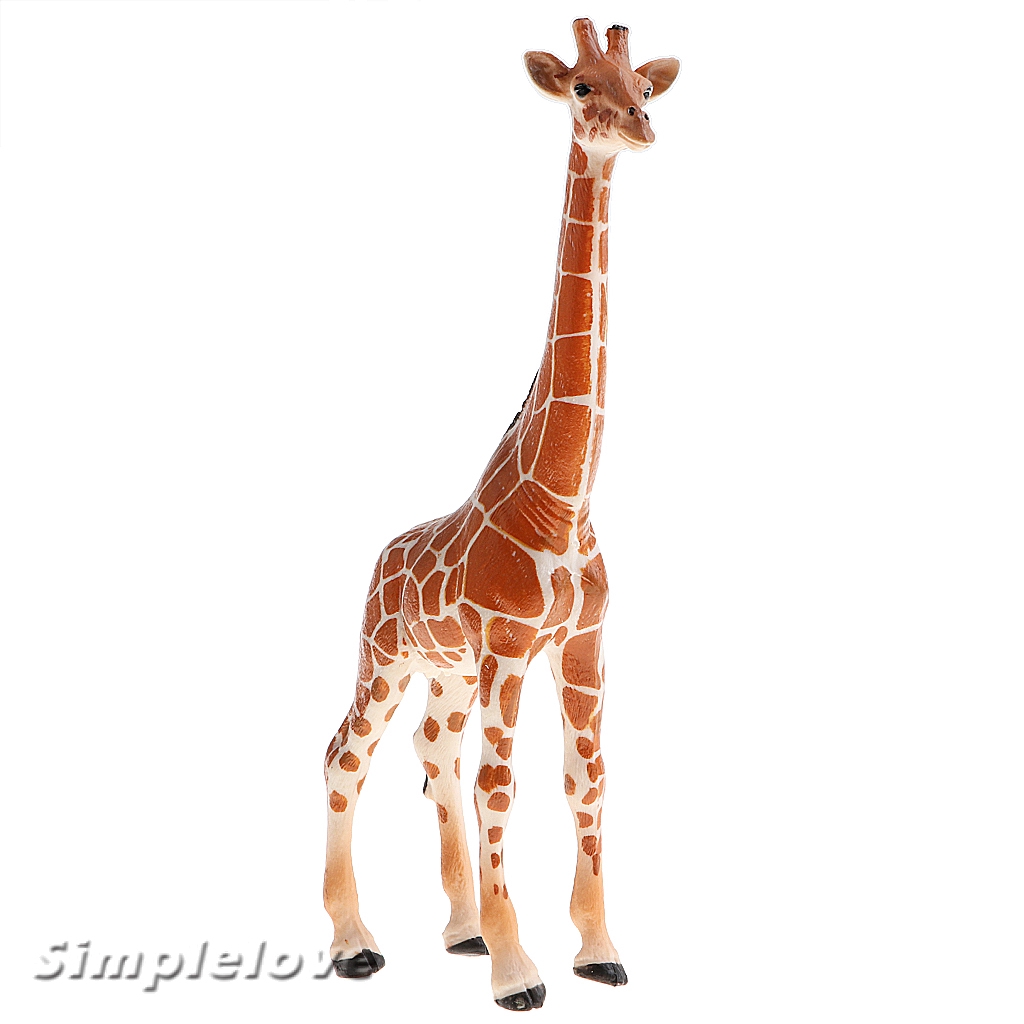 plastic giraffe figurine