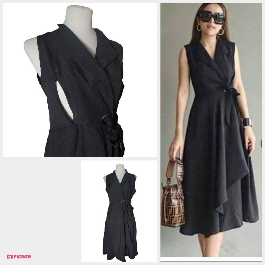 black dress formal attire