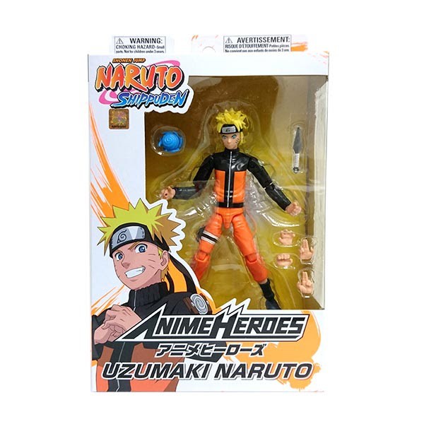 Bandai 045557369019 Naruto Shippuden Anime Hero Series Uzumaki Naruto Action Figure Shopee Philippines
