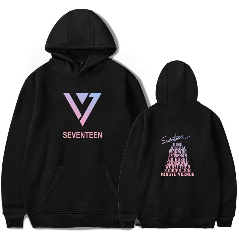 black velour hoodie