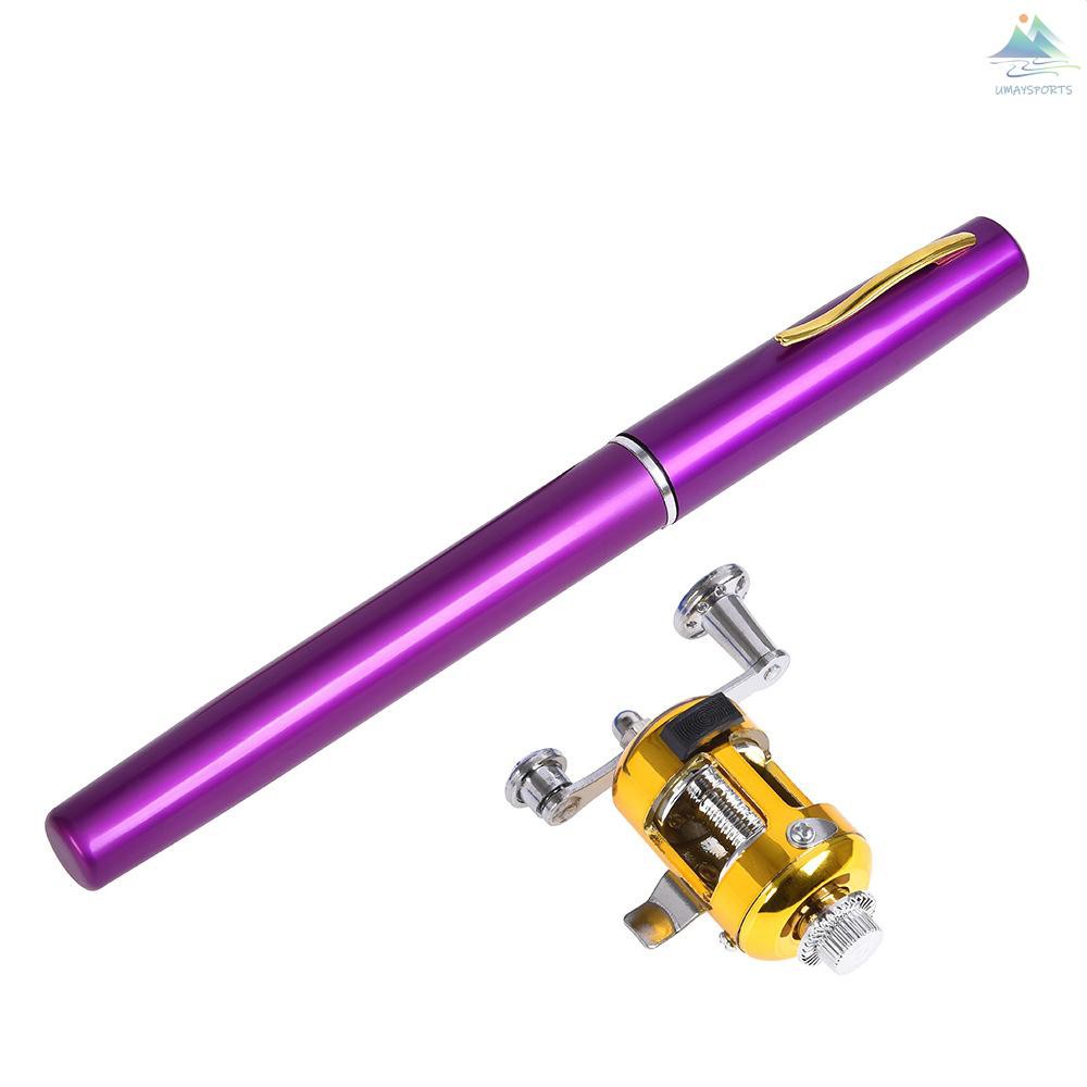 purple rod and reel