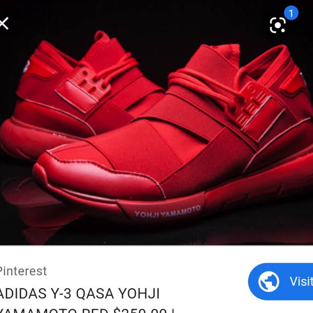 y3 shoes red