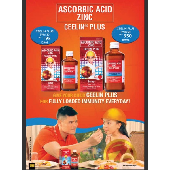 CEELIN PLUS WITH ZINC 120ML 250ML Shopee Philippines
