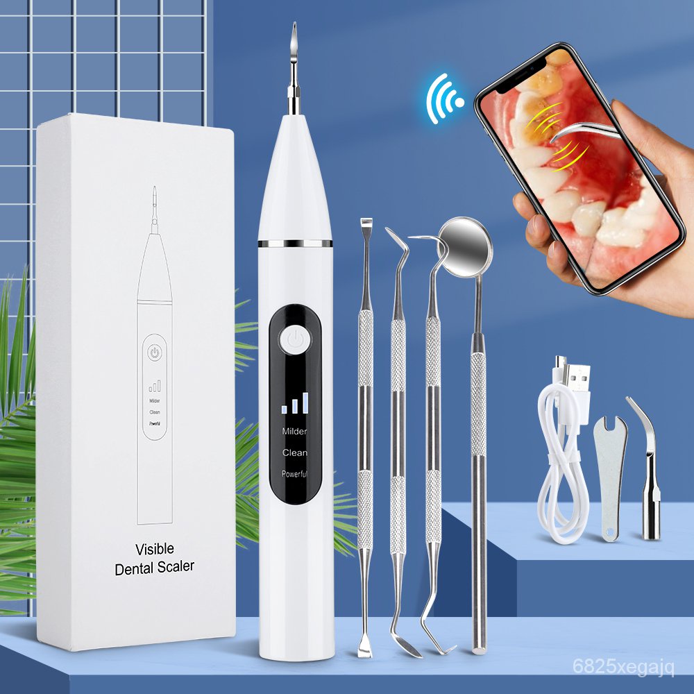 Dentistry Ultrasonic Tooth Cleaner With Camera Visual Electric Dental