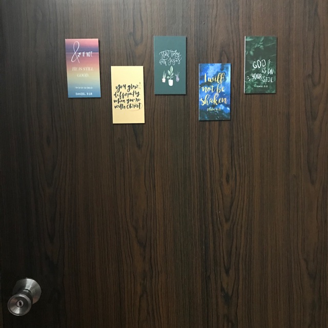 5 Pcs Bible Verse Tiles In Sintra Board Wall Decoration Optional For Ref Magnet Shopee Philippines