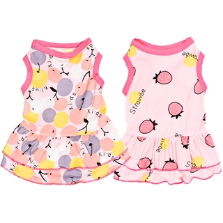New Fashion Dog Dress Pet Skirts Pet Clothes Summer Clothes for Dogs Cat Clothes Princess Mini Skirt Comfortable Soft and Elastic Thin Small Dog Cat Clothes #7