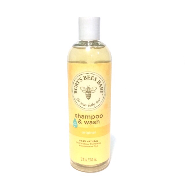 burt's bees baby bee shampoo and wash