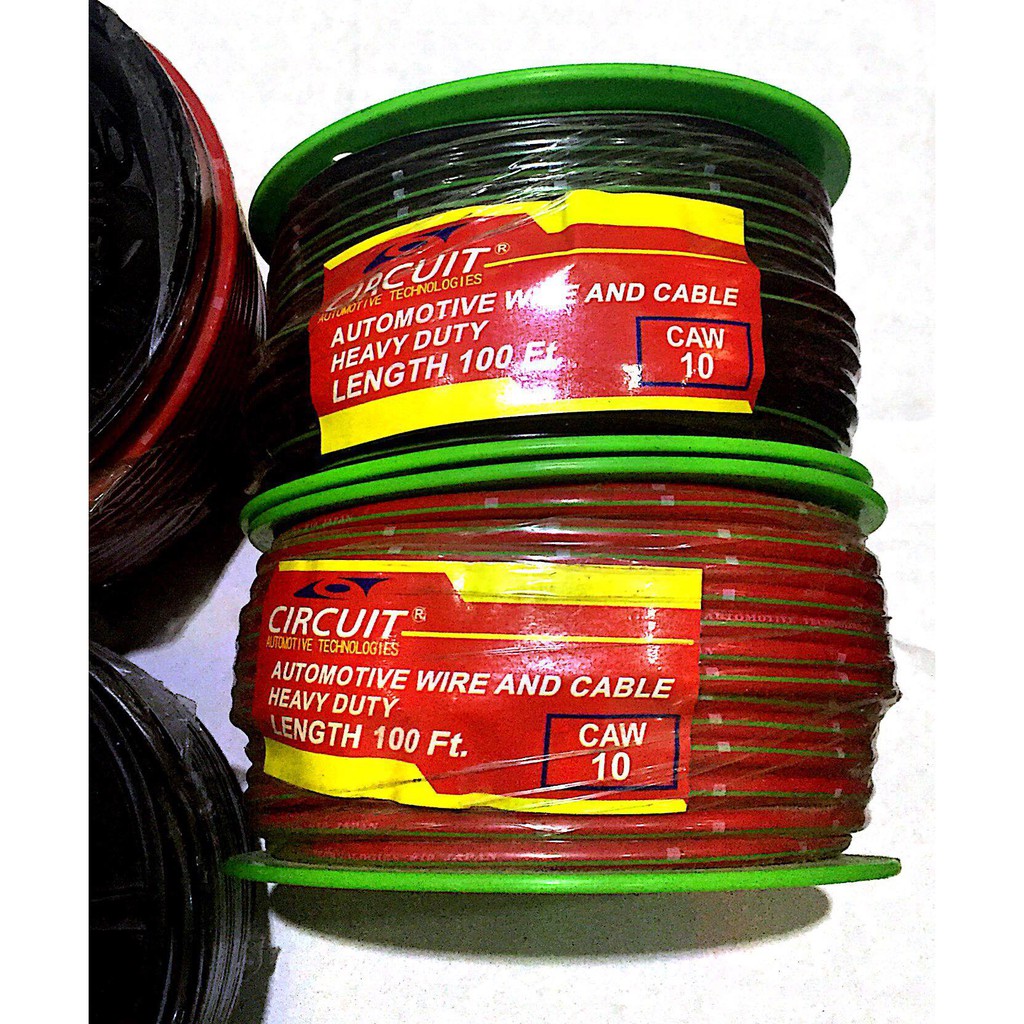 10 Automotive Wire Per Meter Stranded Wire Shopee Philippines